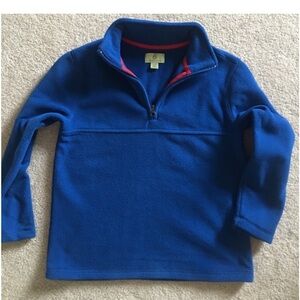 Dillards Boys Medium 10 12 blue pullover jacket EUC